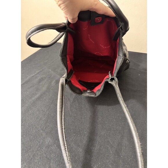 HAMMITT Black Oliver Tote Pebbled Leather Shoulder Bag Soft Excellent Condition - Picture 9 of 16